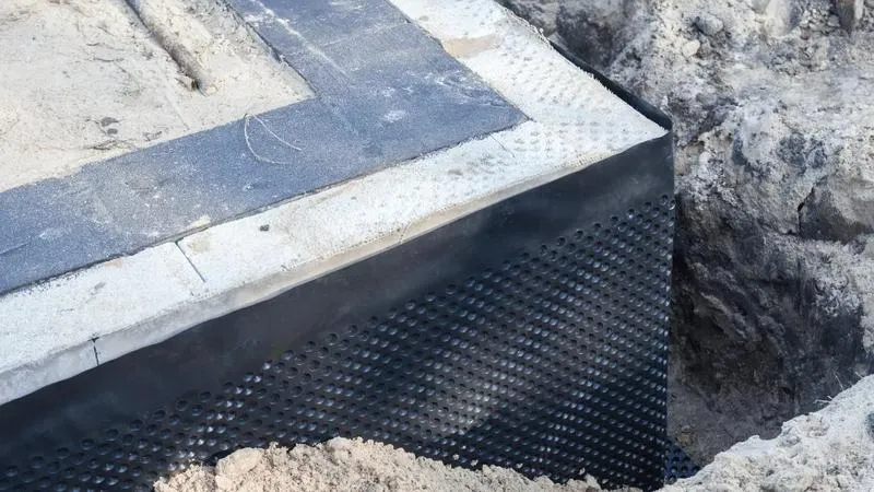 Instalacja folii kubełkowej