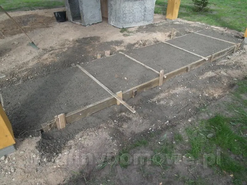 Materiały na fundament grilla