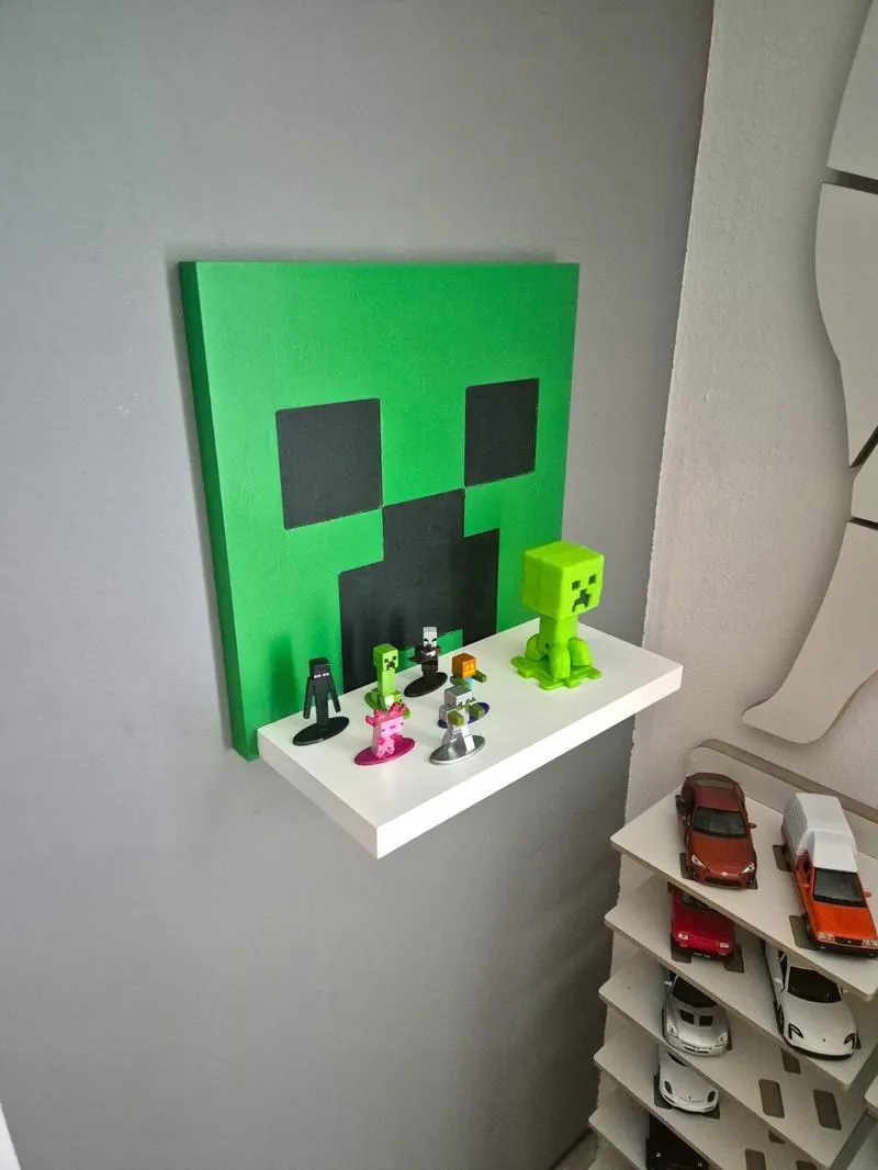 Minecraft regał z książkami