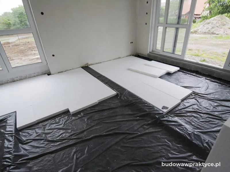 Posadzka na styropianie krok po kroku