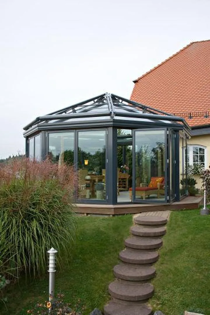 Projekt ogrodu zimowego