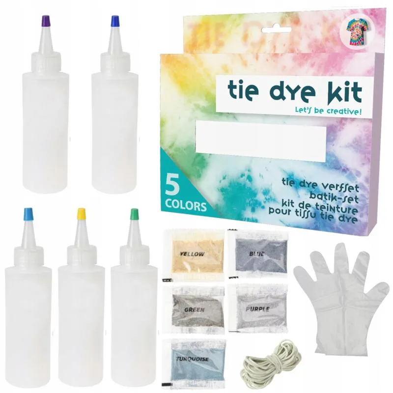 Techniki tie-dye krok po kroku